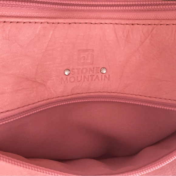 Stone Mountain Crinkle Leather Handbag - Picture 5 of 6